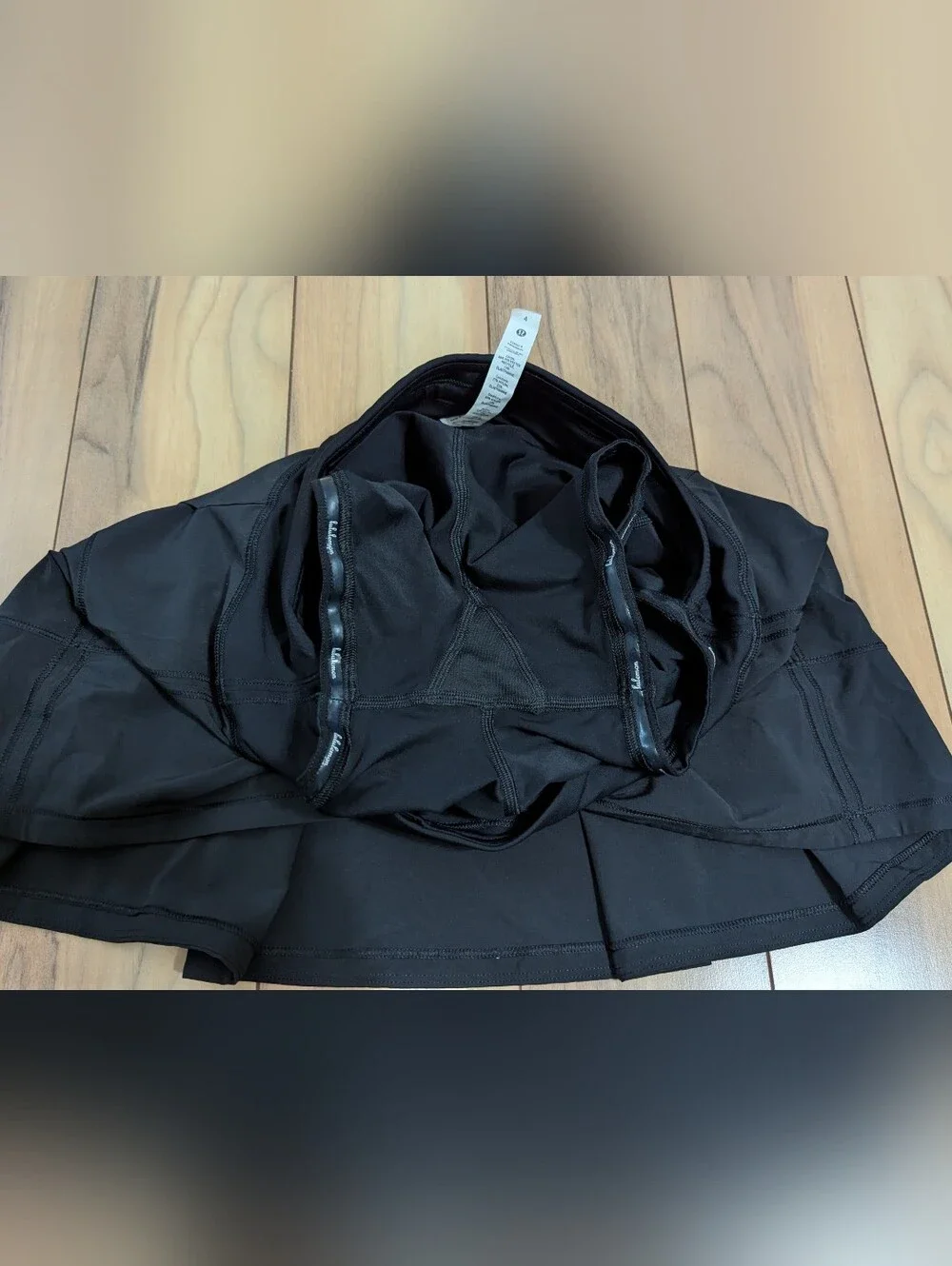 EUC! Lululemon Pace Rival Skirt In Black Size 4